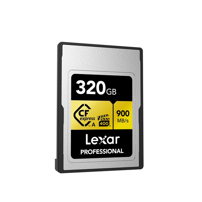 Image 2 CARTE CFEXPRESS 320GO TYPE A GOLD (900/800) 0843367127740 LXR27740 big
