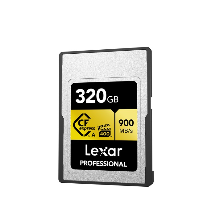 Image 1 CARTE CFEXPRESS 320GO TYPE A GOLD (900/800) 0843367127740 LXR27740 big