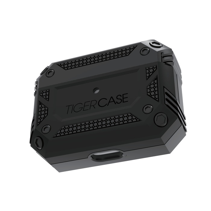 Image 3 TIGER CASE LITE BOITIER ANTICHOC 2M AIRPODS 4 NOIR 3663111195569 TLAPC0002 big