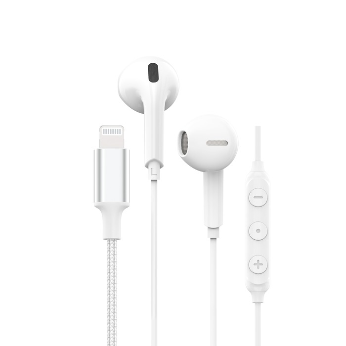 Image 1 TIGER SOUND ECOUTEURS RENFORCE LIGHTNING BLANC 3663111196313 TGEPH0003 big