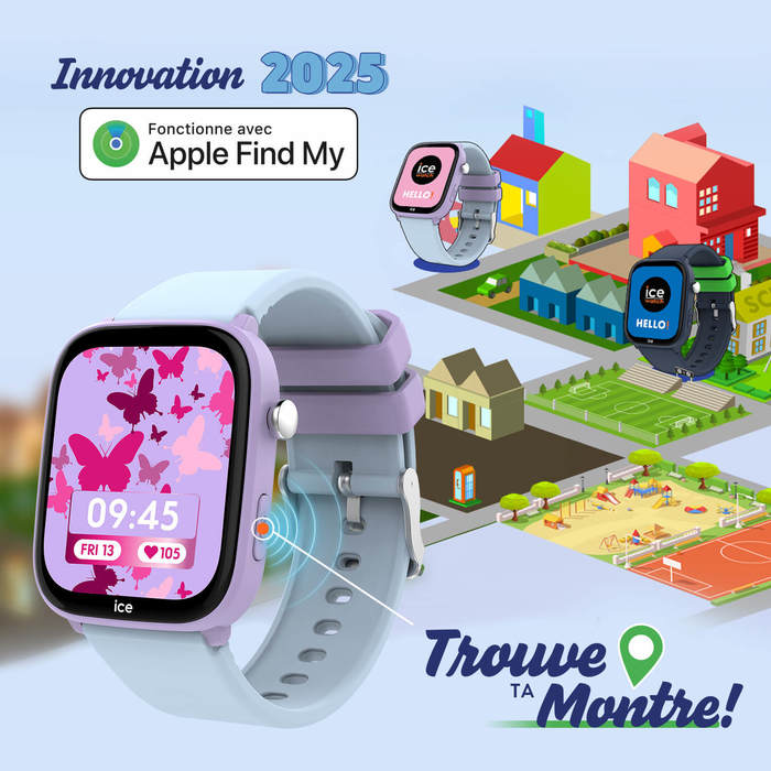 Image 6 ICE SMART JUNIOR 3.0 FIND MY - PURPLE / SOFT BLUE 4895173343223 ICE43223 big