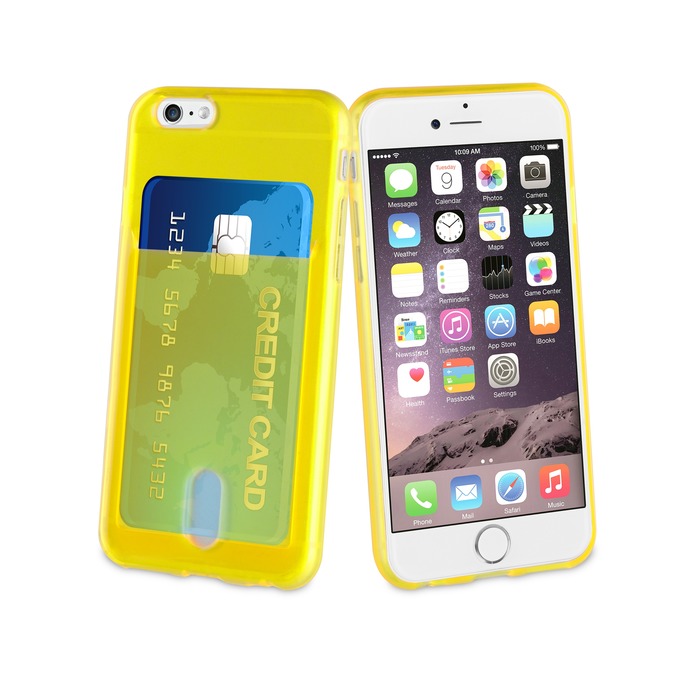 Muvit Life Coque Passpass Jaune Fluo Pour Apple Iphone 66s Muvit Life Deidor Microcom Informatique Et Téléphonie Mobile