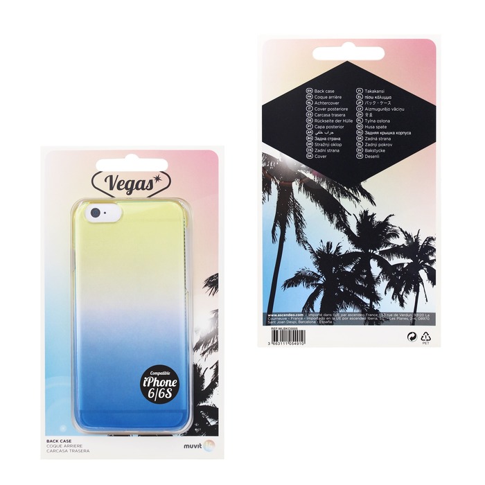 Image 2 COQUE VEGAS JAUNE BLEU: APPLE IPHONE 6/6S/7/8 3663111054910 MLBKC0005 big