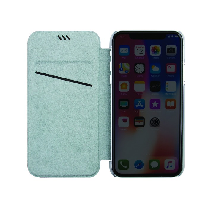 Folio Flipcase Duo Noire Pour Iphone X Xs Ascendeo Grossiste Coques
