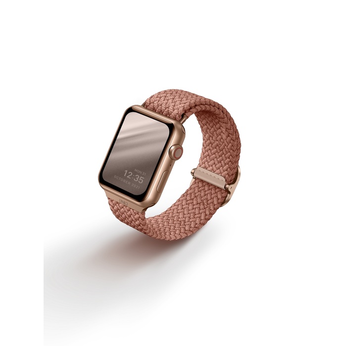 Image 1 ASPEN BRACELET TRESSE APPLE WATCH 40 38MM ROSE RAISIN 8886463677100 UNIQ108741 big