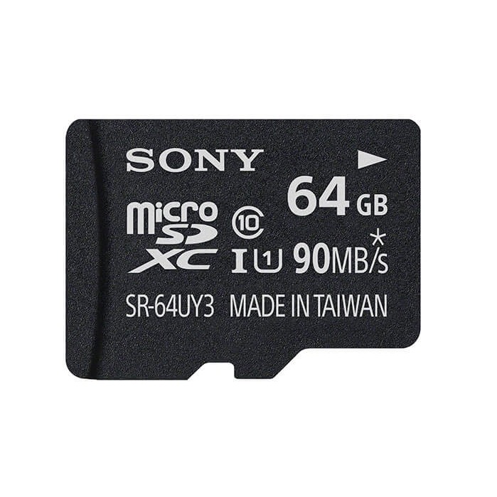 Sony OEM CARTE MICRO SD 64G CLASS 10 AVEC ADAPTATEUR SD ORIGINE SONY sur