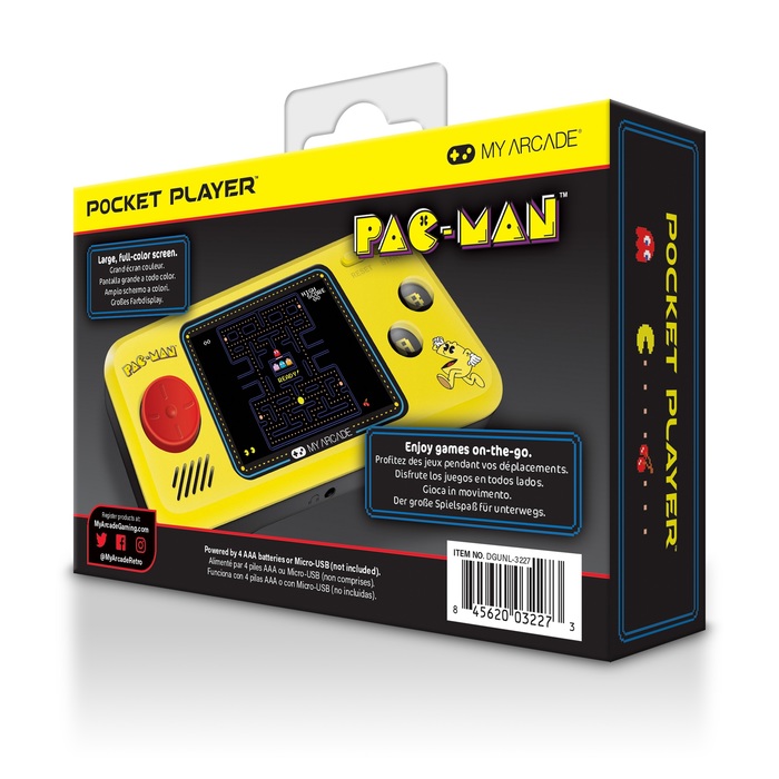 Portable pac best sale man pocket player