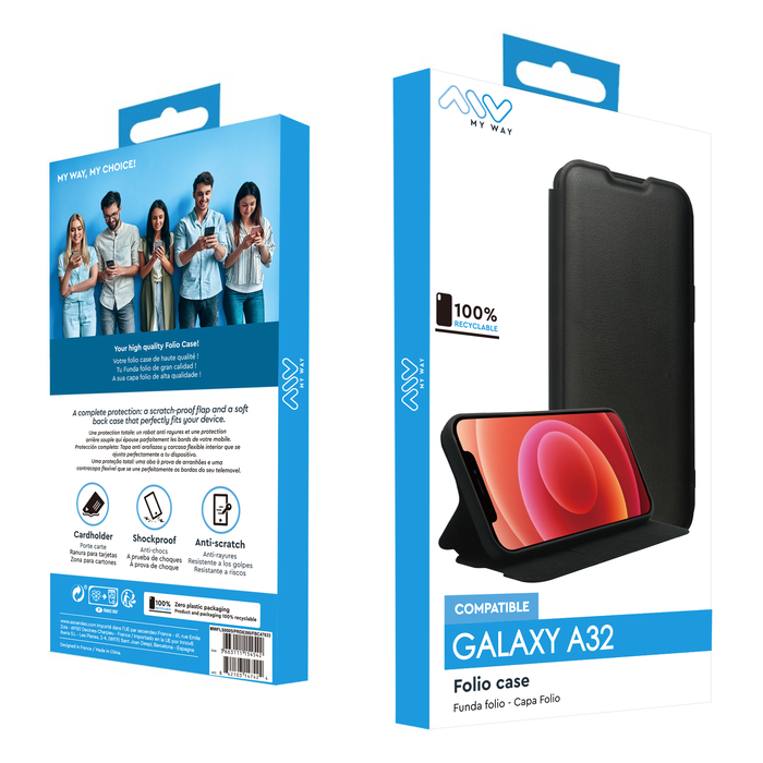 Image 2 FOLIO STAND SAMSUNG GALAXY A32 3663111154542 MWFLS0005 big