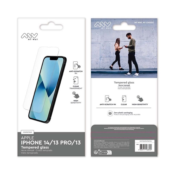 Vitre Apple Iphone 14 Pro 6,1 5g Verre Trempé - Tempered Glass