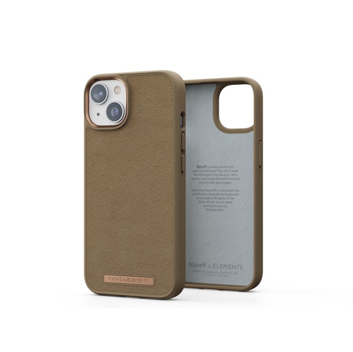 Njord Étui rigide tonique Rose sable (Apple iPhone 14 Plus