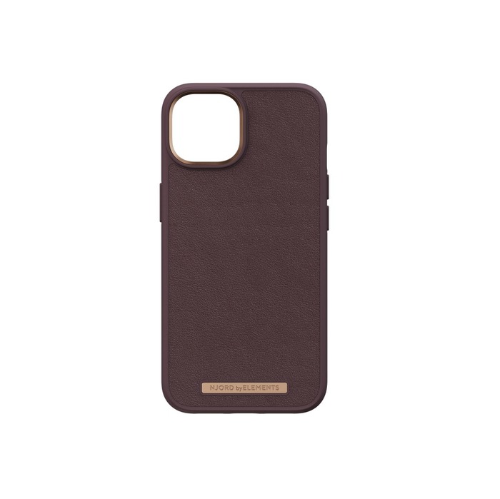 Image 3 NJORD COQUE CUIR VERITABLE IPHONE 14 MARRON 8720574620795 NA41GL05 big