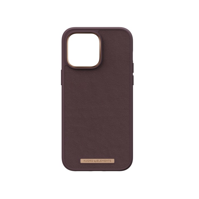 Image 3 NJORD COQUE CUIR VERITABLE IPHONE 14 PRO MAX MARRON 8720574621662 NA44GL05 big