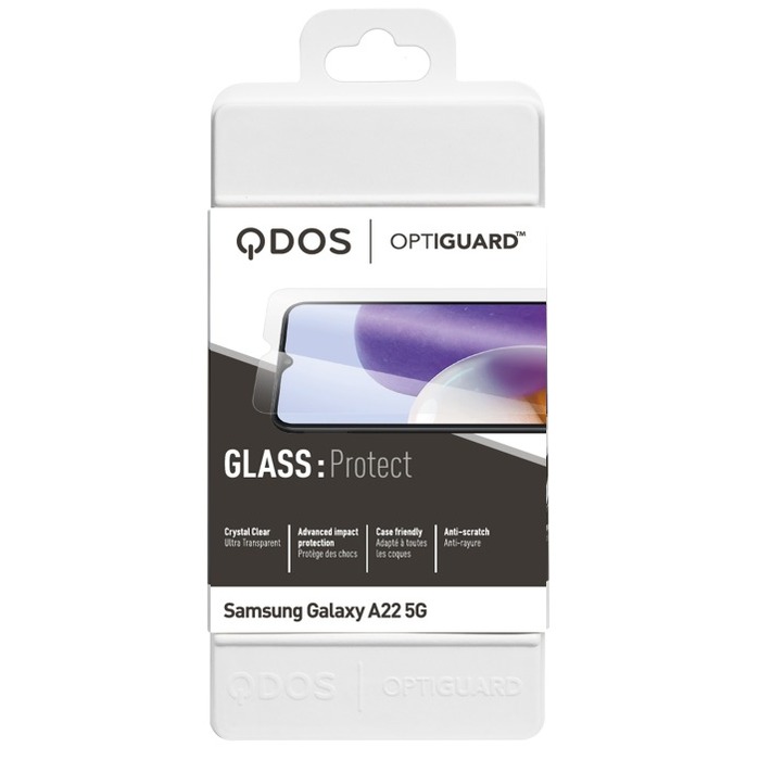 VERRE TREMPE OPTIGUARD GLASS PROTECT SAMSUNG A22 5G : ascendeo grossiste  Films de protection