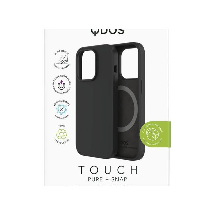 Image 3 COQUE TOUCH PURE AVEC SNAP  IPHONE 14 PRO MAX NOIR 5060697227390 QDMS14PM31PLK big