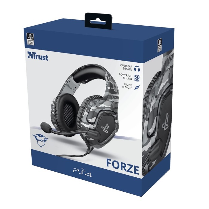 CASQUE GAMING FORZE POUR PLAYSTATION 5 / PLAYSTATION 4 LICENCE OFFICIELLE  GRIS : ascendeo grossiste Gaming Casques filaires