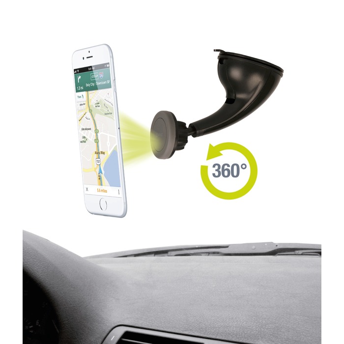 SUPPORT VOITURE AIMANTE FIXATION BOARD/PARE BRISE : ascendeo grossiste Supports  voiture