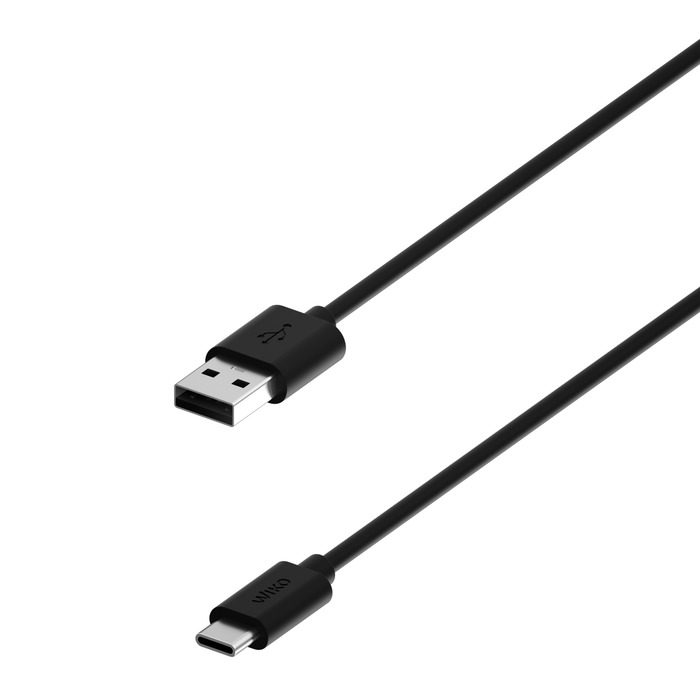 PACK CHARGEUR + CABLE USB-C NOIR : ascendeo grossiste Chargeurs secteur