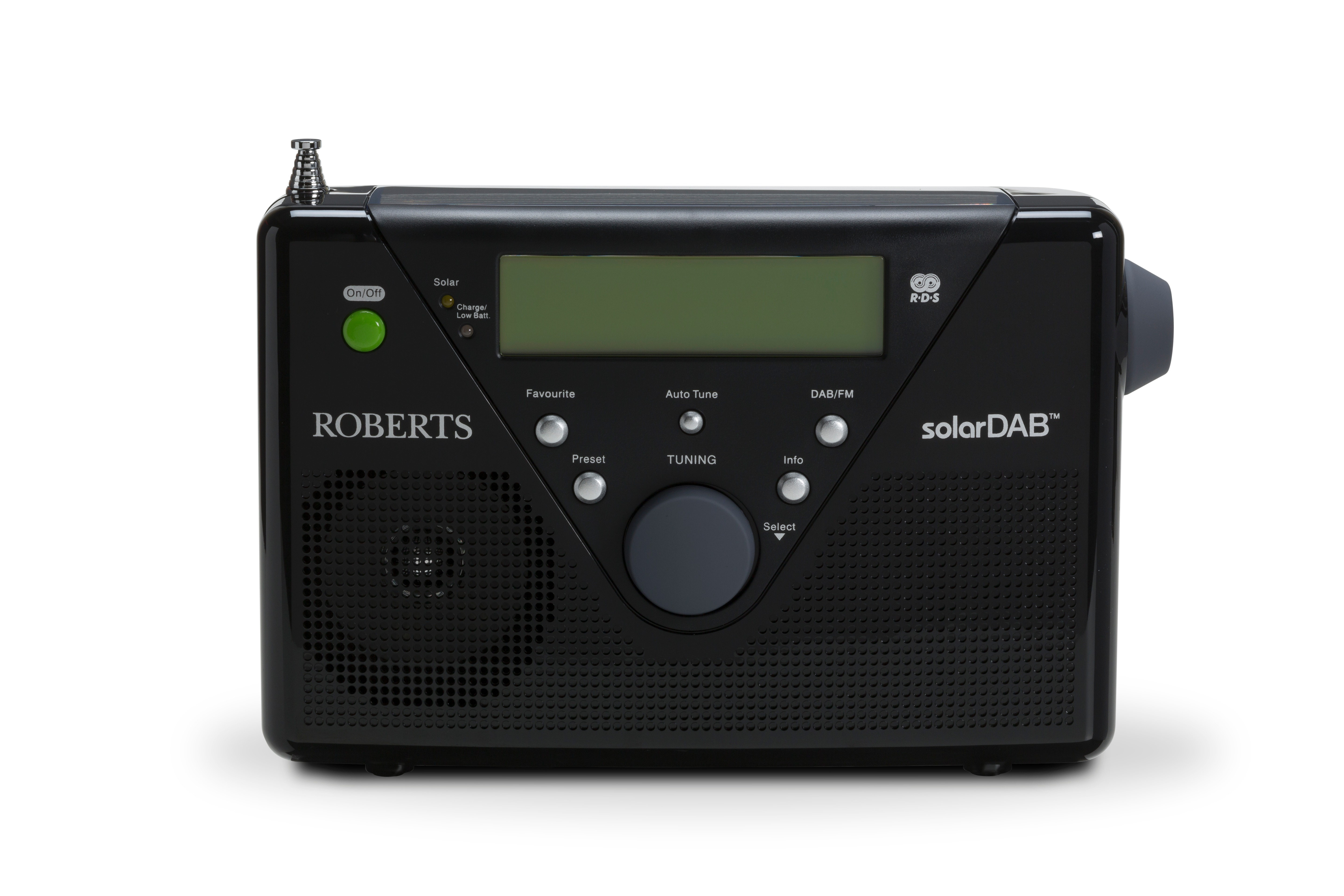 ROBERT RADIO SOLAR DAB 2 BLACK DAB+ FM ascendeo