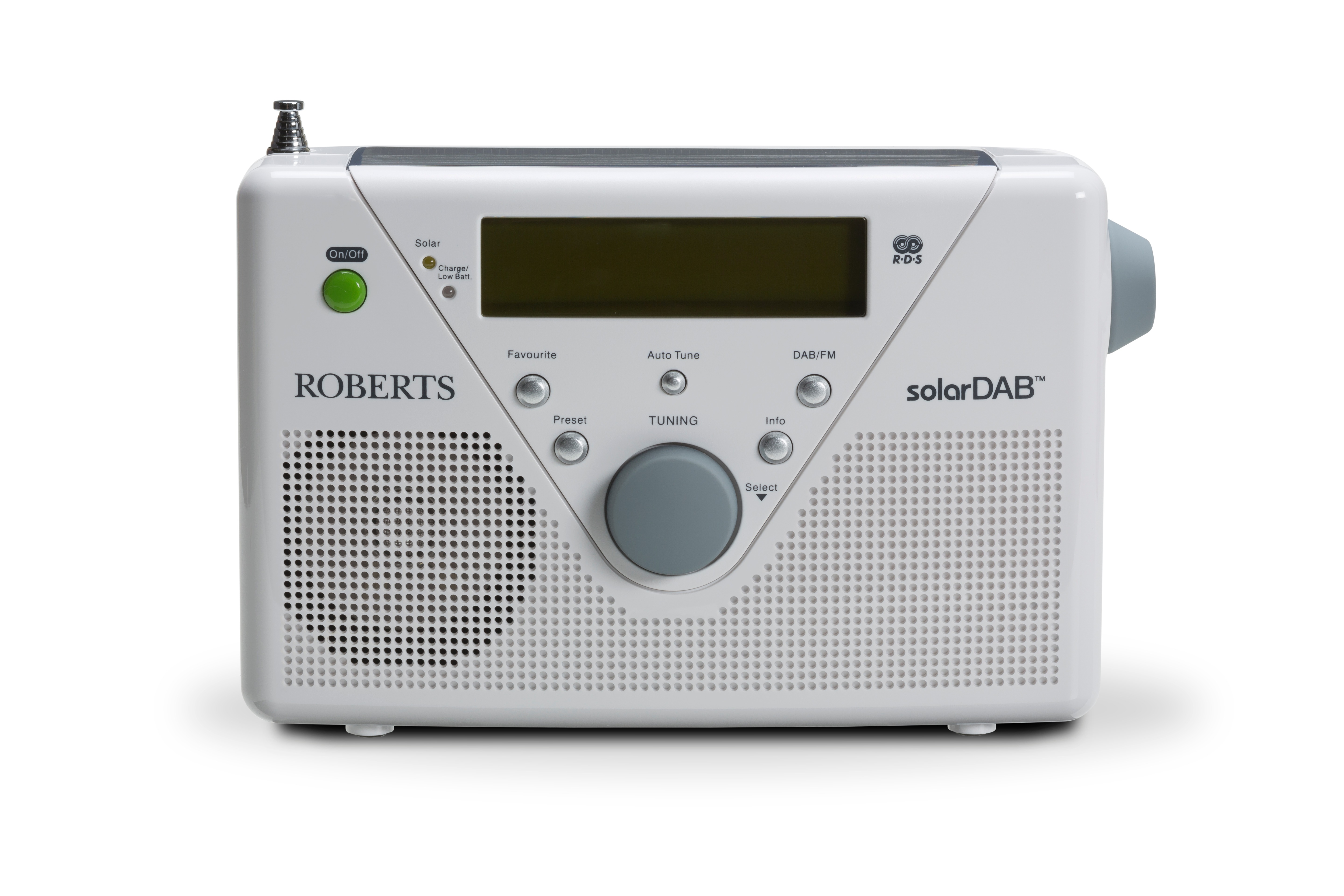 ROBERT RADIO SOLAR DAB 2 WHITE DAB+ FM ascendeo