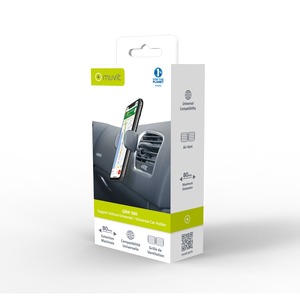 Image secondaire de Support Voiture Muvit Grip 360 avec Rotule Mobile