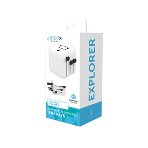 Image secondaire de Adaptateur de Voyage Universel MyWay Explorer - EU/US/UK/AUS