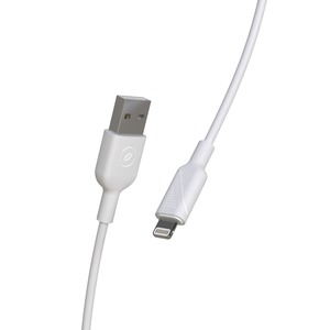 MUVIT FOR CHANGE CABLE USB A/LIGHTNING MFI 1.2M BLANC