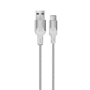TIGER POWER CABLE USB A 3.0/TYPE C 1.2M BLANC