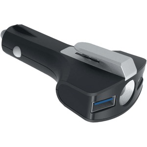 CHARGEUR AUTO QC 2 USB COUPE-CEINTURE BRISE-VITRE LAMPE-SOS