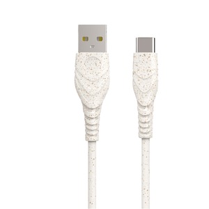 CABLE USB-A USB-C 1M BLANC