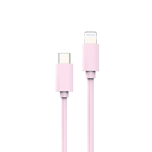 CABLE USB-C LIGHTNING 1M ROSE