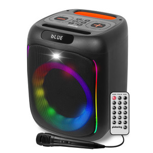 ENCEINTE LUMINEUSE AVEC MICRO KARAOKE KUB 160