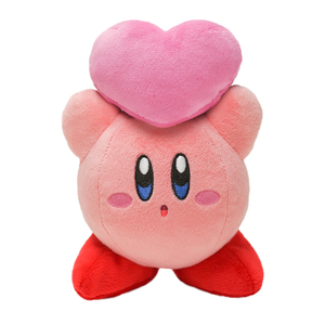 TOGETHERPLUS PELUCHE KIRBY AVEC COEUR 16 CM