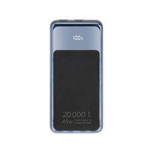 POWERBANK 20000 MAH LCD SCREEN QC PD 45W FOR LAPTOPS BLACK