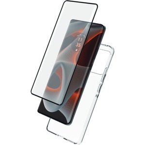 STARTER PACK COQUE SOUPLE + VERRE TREMPE 3D MOTOROLA EDGE 50 PRO