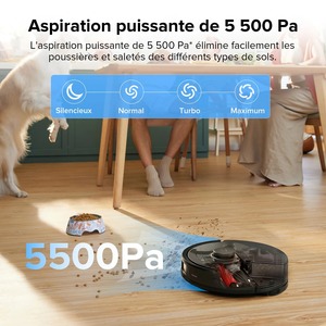 Aspirateur Robot Q8 Max + Black