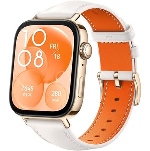 WATCH FIT 3 WHITE LEATHER