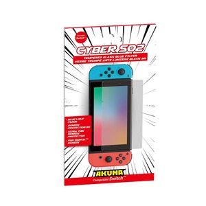 VERRE TREMPE FILTRE BLEU CYBER S02 POUR SWITCH