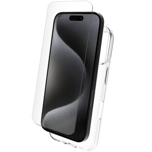 PACK COQUE SOUPLE + VERRE TREMPE IPHONE 16 PLUS