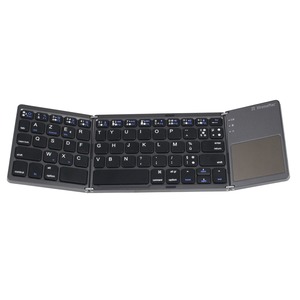 Clavier pliable avec pavé tactile Bluetooth rechargeable (AZERTY)