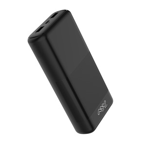 POWERBANK 20000MAH USB-C + 2 USB-A NOIR PROMO