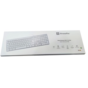 Clavier filaire AZERTY USB-C & USB-A