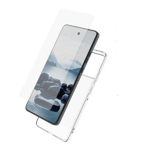 STARTER PACK COQUE SOUPLE + VERRE TREMPE MOTOROLA MOTO G86