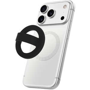 CIRCLE GRIP SILICONE TRANSLUCIDE MAGSAFE NOIR