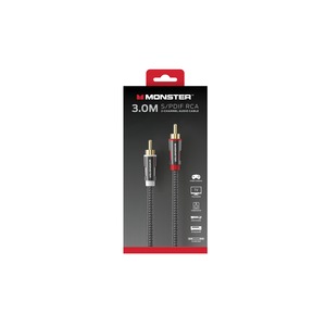 ESSENTIALS CABLE AUDIO INTERCONNEXION 2RCA M/M 3M