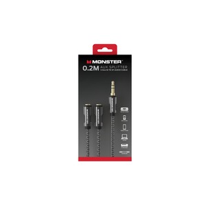 ESSENTIALS MINICABLE REPARTITEUR AUDIO STEREOJACK3,5M  2X3,5F