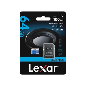 Carte microSDXC BLUE PLUS 64Go