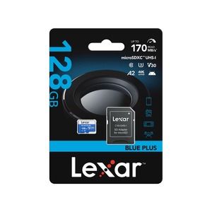 Carte microSDXC BLUE PLUS 128Go