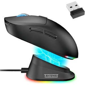 SOURIS SANS FIL GAMING AVEC BASE OTAKU M06WL 7200 DPI RGB NOIRE