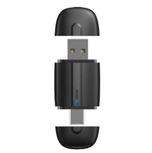 ADAPTATEUR SANS FIL CARPLAY / ANDROID AUTO USB-C + USB-A