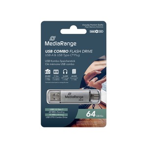 CLE COMBO (USB-C ET USB3.0) 64GO